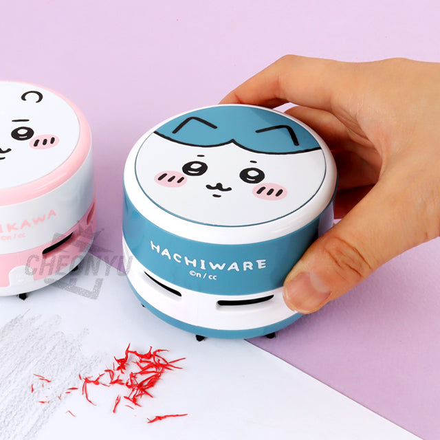 【韓國直運】Chiikawa迷你桌面吸塵器|得意造型辦公讀書必備!