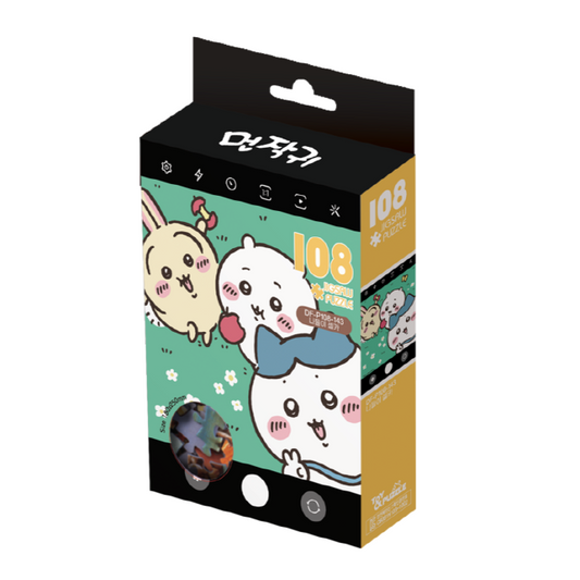 【韓國直運】Chiikawa外出自拍拼圖108片|可愛場景重現療癒時光!