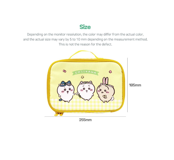 【韓國直運】 Chiikawa 收納袋|得意實用出街旅行都啱用!