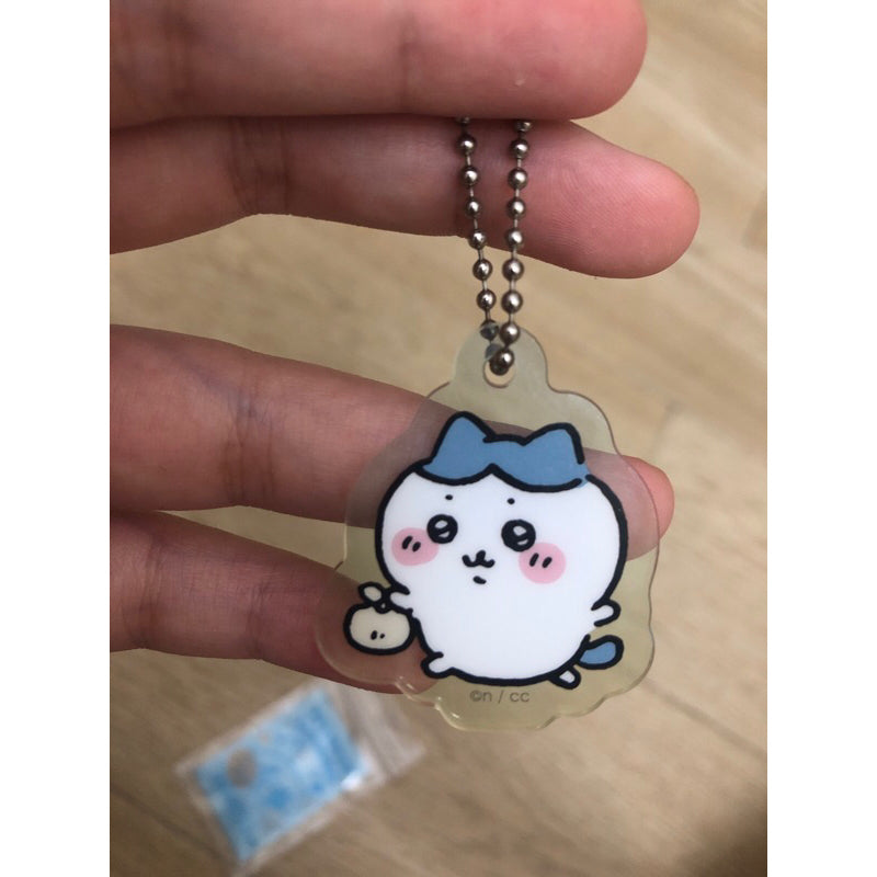 【日本正版】Chiikawa 立體透明匙扣✨Q彈蓬蓬造型|可愛掛飾必收!