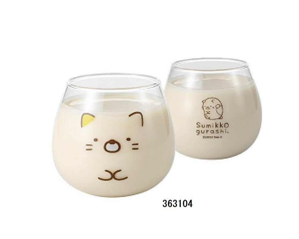 【日本直運】日本製角落生物不倒翁型玻璃杯|5款選擇!超可愛!