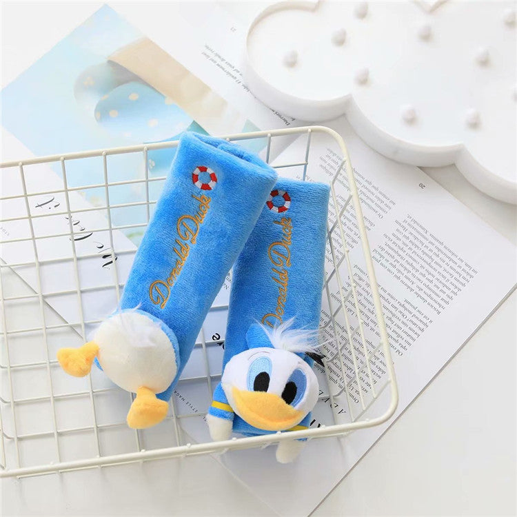 【Disney】Donald Duck 車用安全帶套|粉絲必備!