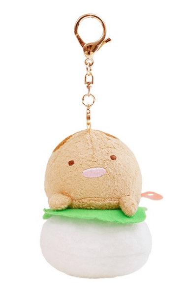 【正版授權】書包手袋適用~多款角落生物壽司鎖匙扣