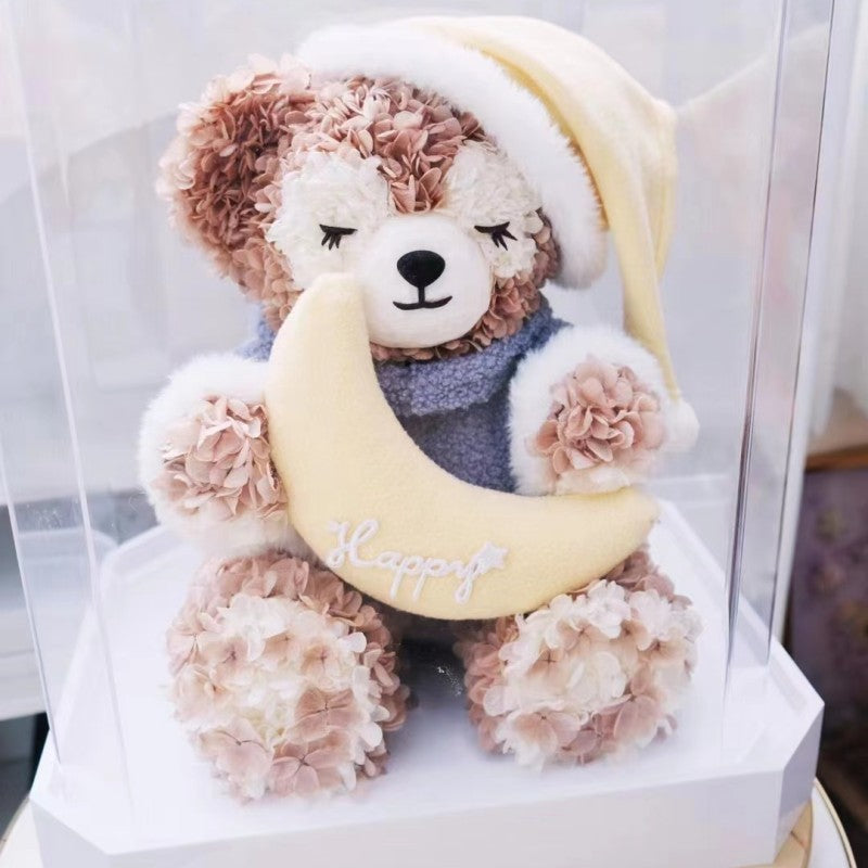 【永生花系列】Duffy & Friends系列超巨型永生花|最啱節日送畀女朋友
