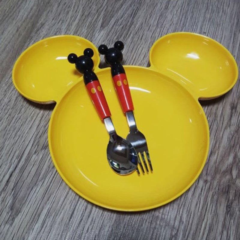 【Disney系列】忠實粉絲、小朋友必備|米奇食飯餐具套裝