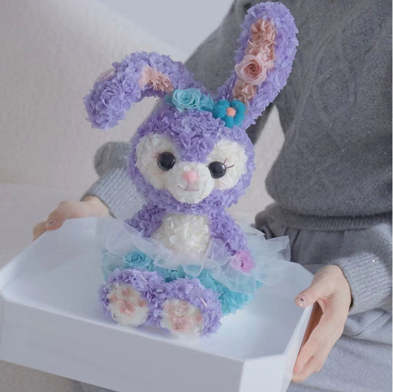 【永生花系列】Duffy & Friends系列超巨型永生花|最啱節日送畀女朋友
