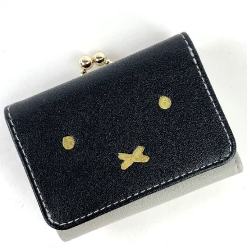 【日本直運】Miffy花花皮銀包|花花布內隔,可愛時尚!