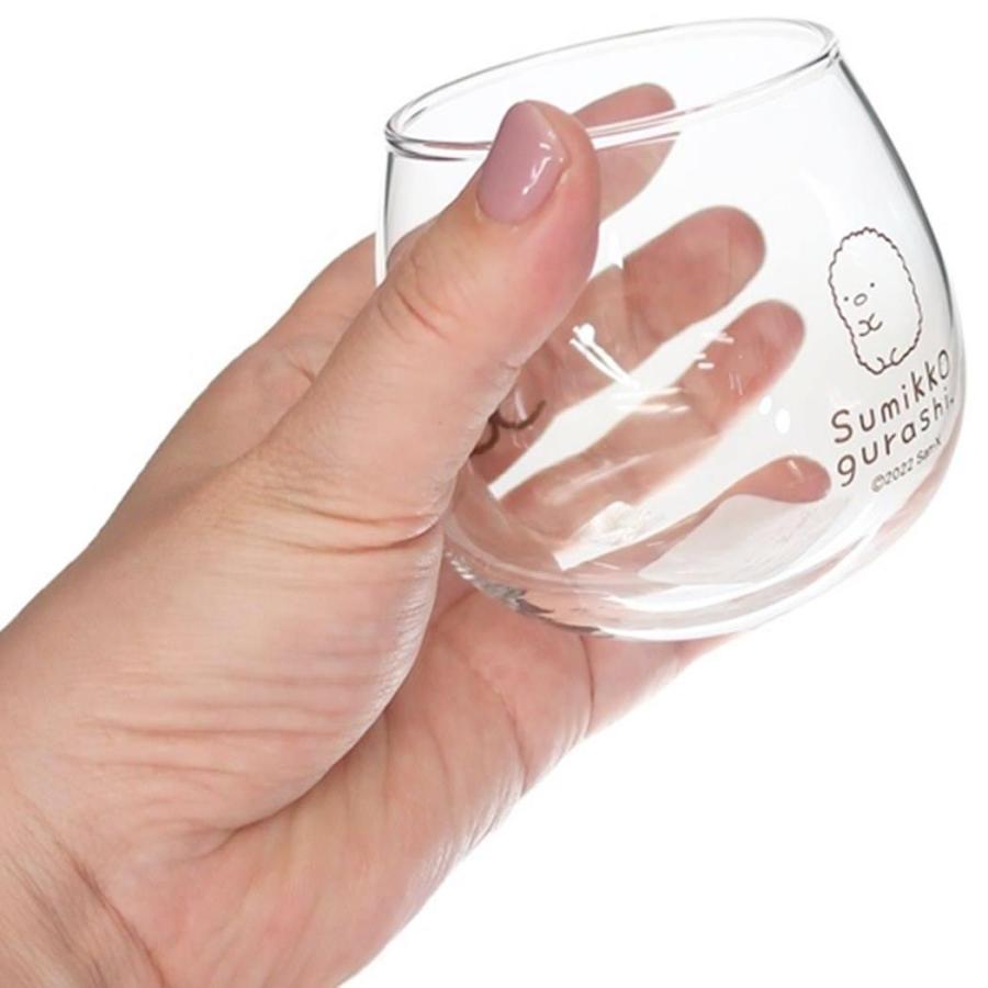 【日本直運】日本製角落生物不倒翁型玻璃杯|5款選擇!超可愛!