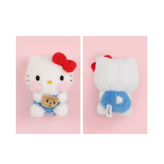 【韓國直運】 Sanrio 肉嘟嘟面袋飾掛件 13cm｜超得意小配件！上袋即提升可愛度！