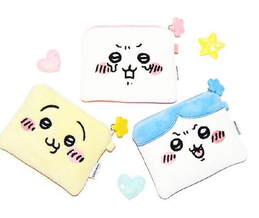 【韓國直運】Chiikawa三款得意迷你收納袋｜軟綿綿手感超可愛！