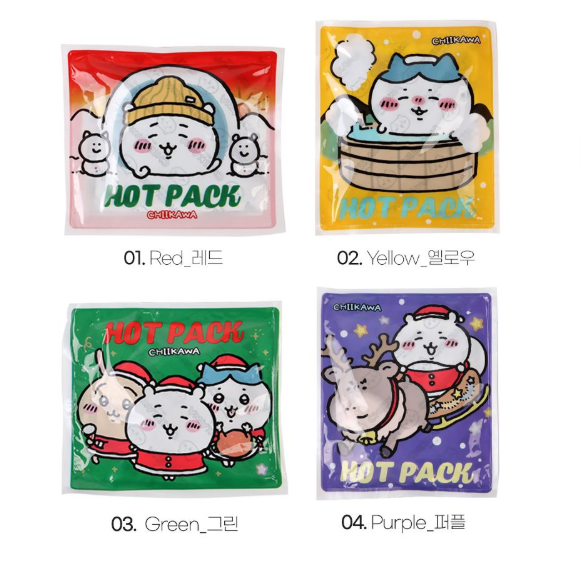 【韓國直運】 Chiikawa 暖暖貼Hot Pack｜冬天出街超實用！得意款式溫暖又療癒！