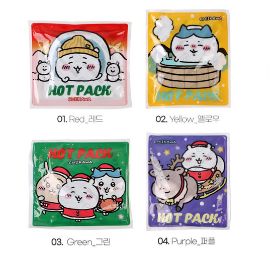 【韓國直運】 Chiikawa 暖暖貼Hot Pack|冬天出街超實用!得意款式溫暖又療癒!