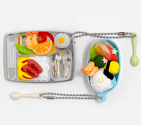 【韓國直運】 午餐盒造型 DIY 鑰匙扣套裝｜得意迷你手作樂趣滿分！