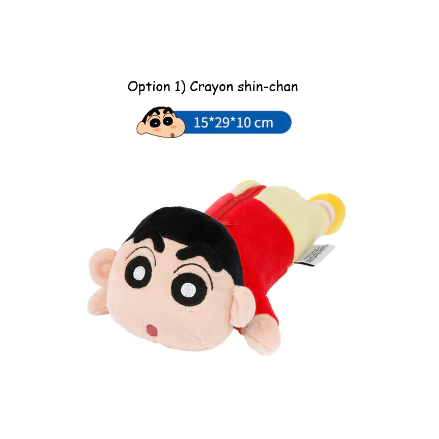 【韓國直運】蜡筆小新造型筆袋 | 超級得意公仔陪你返學返工！