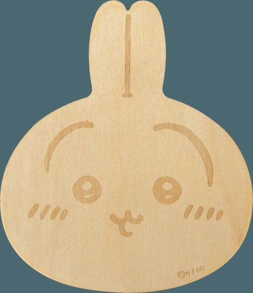 【日本直運】 Chiikawa 天然木質杯墊｜得意圖案！居家必備小物！