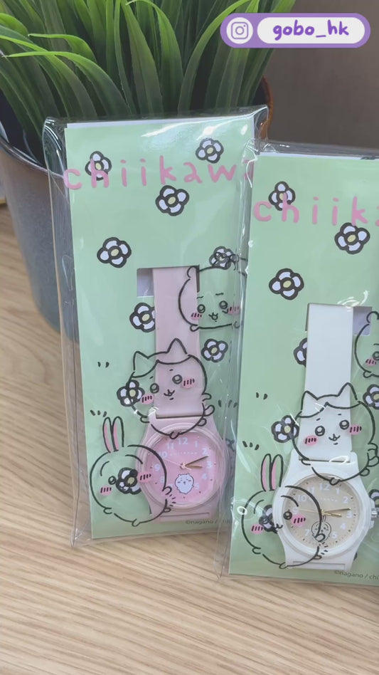 【日本正版】Chiikawa PVC 手錶✨小巧輕便|繽紛色彩|可愛日常穿搭必備!