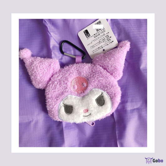 【Sanrio環保系列】大頭卡通方便摺叠環保購物袋