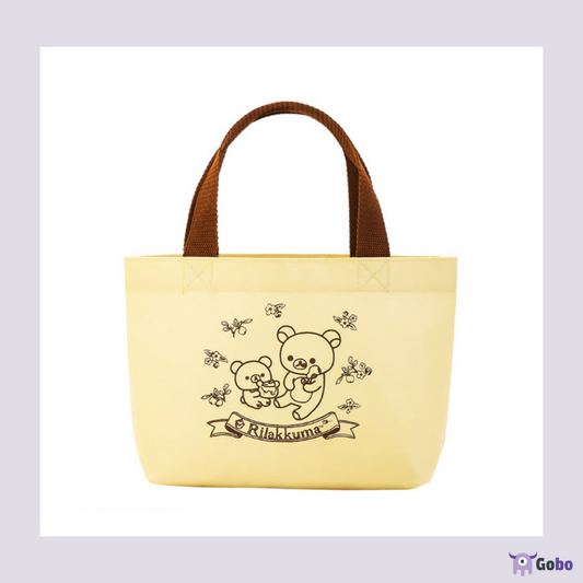 【最火熱】鬆弛熊手提環保便當袋