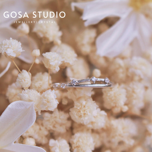 GR005 S925純銀 流星戒指